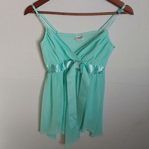 Fredricks mint green babydoll Small